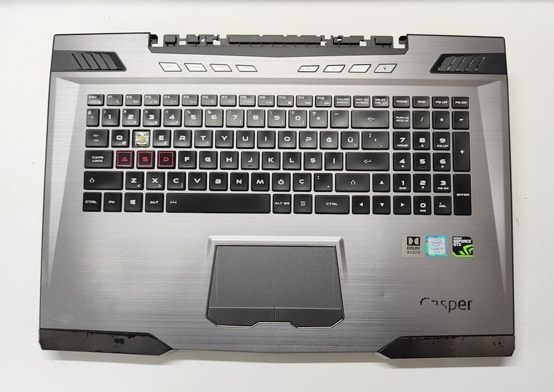 Casper Excalibur G860 Orijinal Üst Kasa Klavye Palmrest TFQ37NL900703