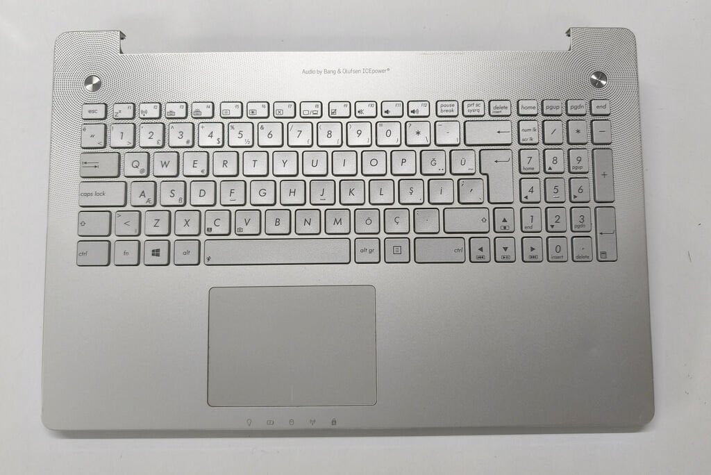 Asus N550 N550L N550J N550JK N550JV N550JX Rog G550J G550JK G550JX Q550, Q550L Q550J Q550JK Q550JX Orijinal Klavye Üst Kasa Palmrest