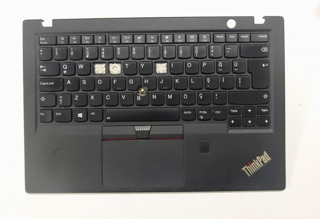 Lenovo Thinkpad X1 Carbon Gen5 G5 2017 Orijinal Notebook Klavye Üst Kasa