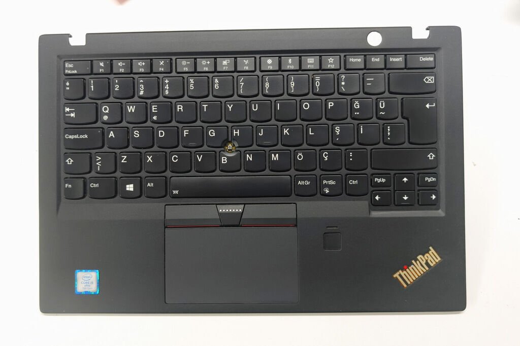 Lenovo Thinkpad X1 Carbon Gen5 G5 2017 Orijinal Notebook Klavye Üst Kasa
