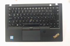 Lenovo Thinkpad X1 Carbon Gen5 G5 2017 Orijinal Notebook Klavye Üst Kasa
