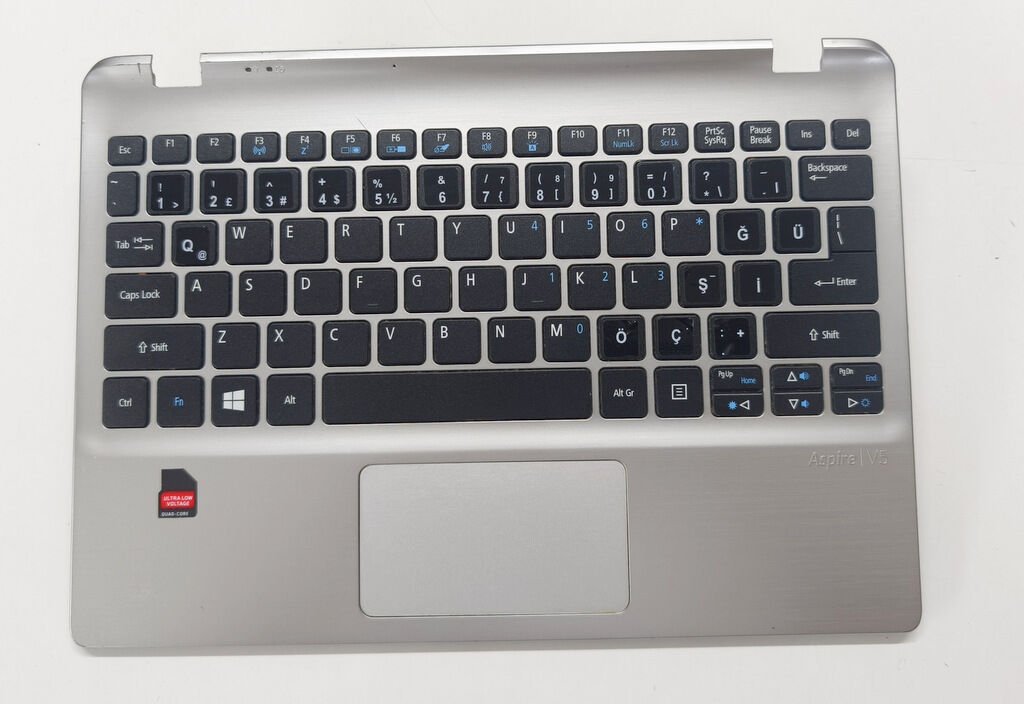 Acer Aspire V5-122P MS2377 Orijinal Klavye Üst Kasa
