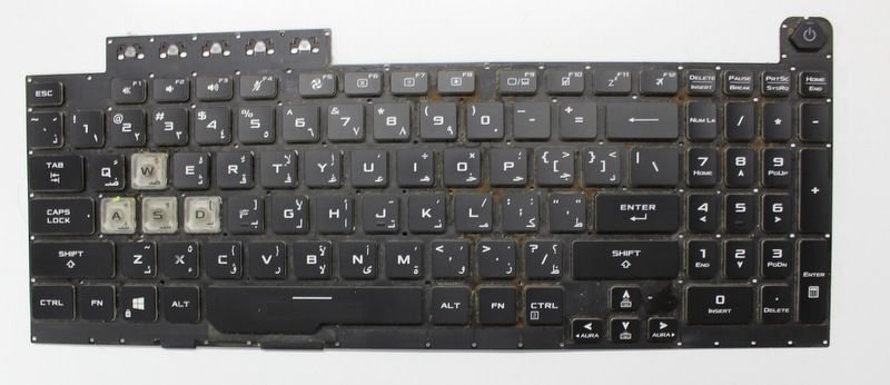 Asus Tuf FX506LHB Orijinal Arızalı Klavye