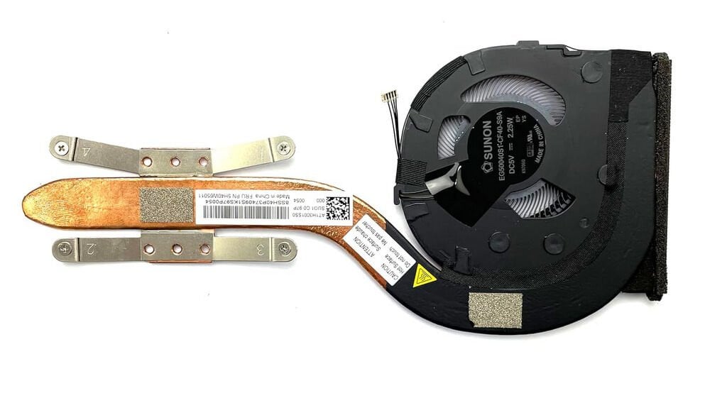 Lenovo ThinkPad X1 Carbon Gen7 G7 Orijinal Fan Soğutucu Bakır 01YU036 01YU037