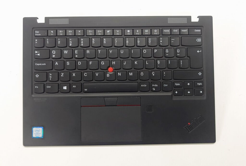 Lenovo ThinkPad X1 Carbon Gen7 G7 Orijinal Klavye Üst Kasa Palmrest