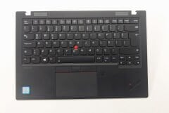 Lenovo ThinkPad X1 Carbon Gen7 G7 Orijinal Klavye Üst Kasa Palmrest