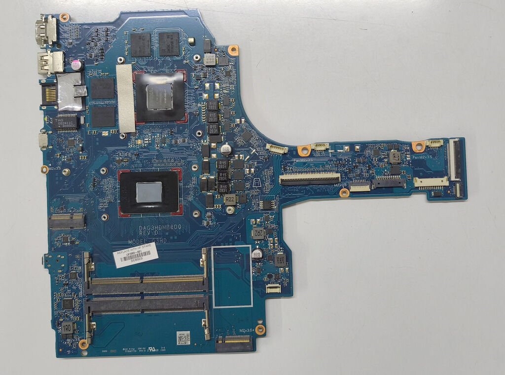 HP 15-EC 15Z-EC TPN-Q229 TPN-Q284 ZHAN 99 G2 G3 G4 Anakart R5-4600H GTX1650 Tİ DA0G3HDMB8D0 REV:D