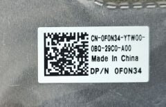 DELL Latitude 5510 5511 E5510 E5511 Precision 3550 3551 M3550 3551 P80F Orijinal Lcd Cover Arka Kapak 0F0N34