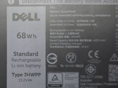 DELL Latitude 5510 5511 E5510 E5511 Precision 3550 3551 M3550 3551 P80F Orijinal Batarya Pil 3HWPP 67.8 Sağlık
