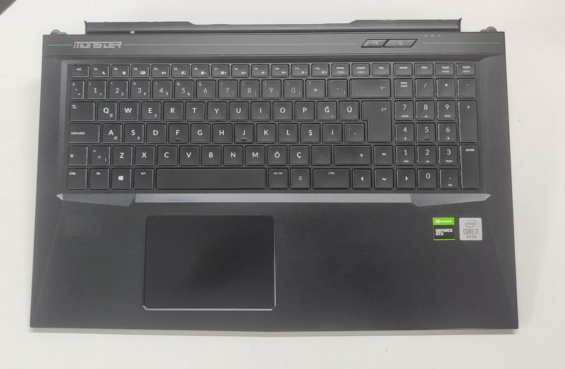 Monster Tulpar T7 V20.1 Orijinal Klavye Üst Kasa