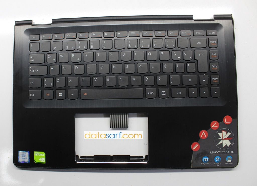Lenovo Yoga 500-14isk Üst Kasa Klavye Palmrest 5CB0J34093
