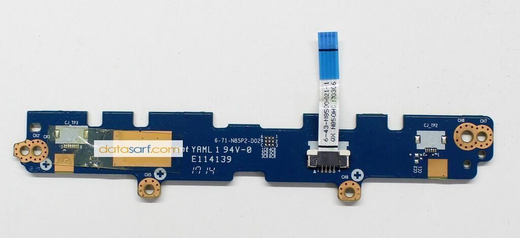 Clevo N850HJ1 Orijinal Touchpad Kart 6-71-N85P2-D02