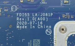 Dell Inspiron 3500 1501 3502 3503 3505 5593 5594 P90F Vostro 3500 3501 Orijnal Anakart  LA-J081P İ3-1005G1