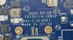 Dell Inspiron 3500 1501 3502 3503 3505 5593 5594 P90F Vostro 3500 3501 Orijnal Anakart  LA-J081P İ3-1005G1