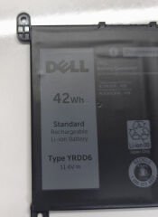 Dell Inspiron 3500 1501 3502 3503 3505 5593 5594 P90F Vostro 3500 3501 Orijnal Batarya Pil %55 Performans YRDD6 0YRDD61