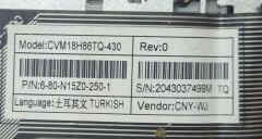 Everest Everbook EB-15 Casper X500 Cn.Ev1005E Nb X500 Orijinal Klavye CVM18H86TQ-430