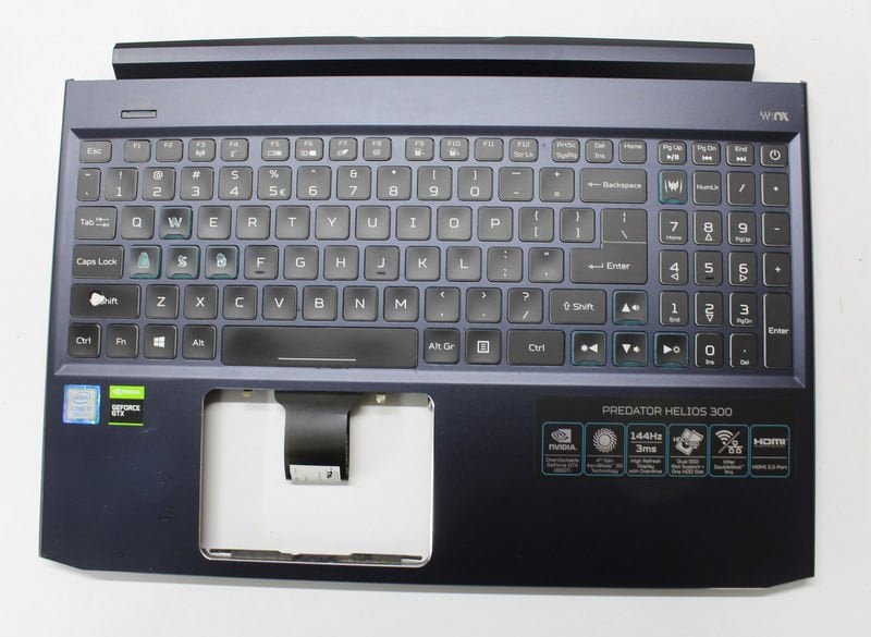 Acer Predatör PH315-52 N18I2 Orijinal Klavye Üst Kasa 6070B1601101  NKL15130RC