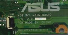 Asus X541s Anakart X541UVK Mainboard rev 2.0