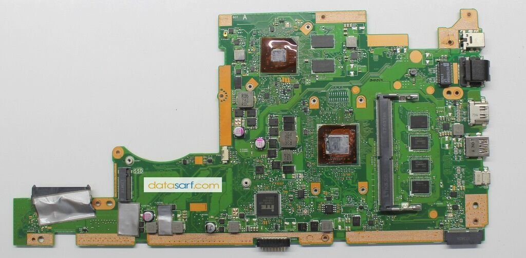 Asus K505U Anakart X505BP Mainboard rev 2.0