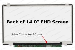 Toshiba Tecra Z40-C Z40-A Z40-B Z40T-C Orijinal Led Ekran LP140WF3 (SP)(D1) 30 Pin FHD