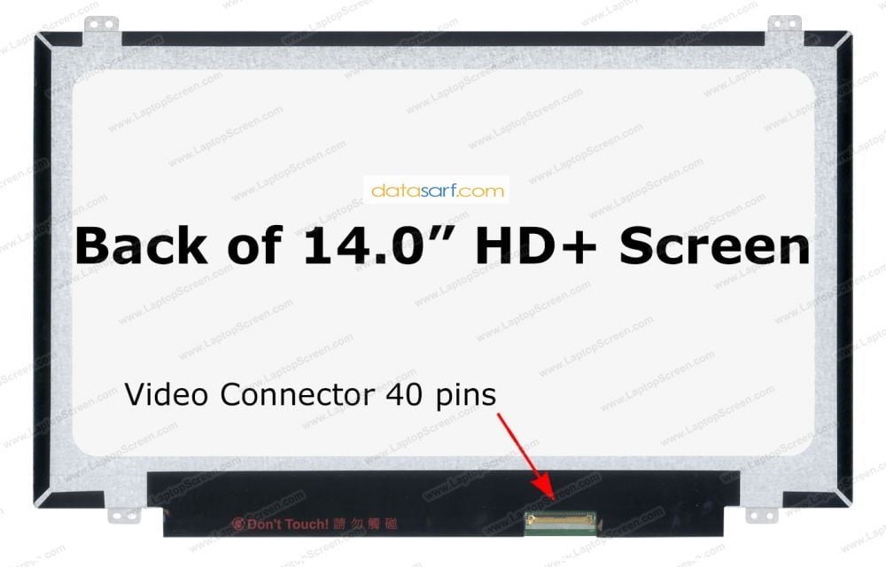 Lenovo ideapad U410 14 inç Slimled 40 Pin 1600-900 Led Ekran B140RW02 V.1