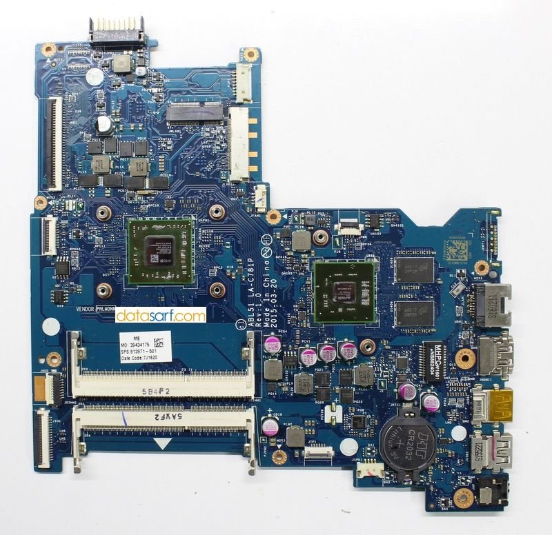 Hp 15-BA Anakart AMD A8-7410 R5 M330 LA-C781P