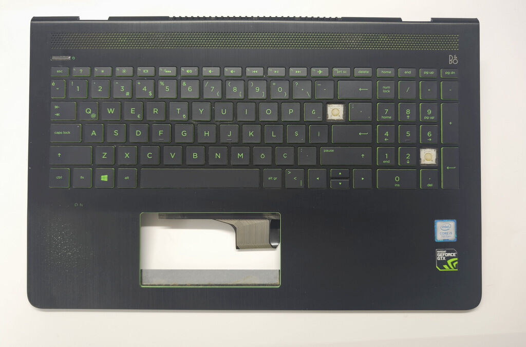 Hp 15-CB 15-CK 15T-CB TPN-Q193 TPN-C201 TPN-C194 Orijinal Klavye Üst Kasa Palmrest Tamirli
