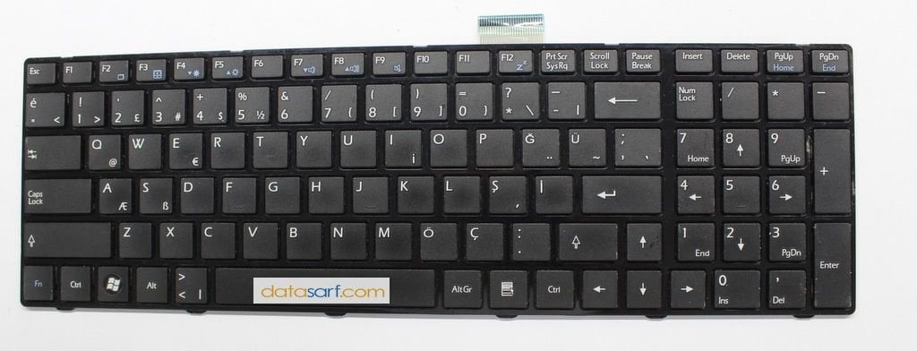 Exper Msı V111922BK1 TR Orijinal Klavye