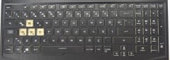 Asus FX506 FA506 F15 Orijinal Klavye Üst Kasa Palmrest