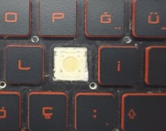 MSI GE75 GP75 GL75 WE75 MS-17E1 MS-17E2 MS-17E3 MS-17E4 MS-17E5 MS-17E6 MS-17E7 MS-17E8 MS-17E9 Orijinal Arızalı Klavye Kırmızı V143422KK1