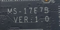 MSI GE75 GP75 GL75 WE75 MS-17E1 MS-17E2 MS-17E3 MS-17E4 MS-17E5 MS-17E6 MS-17E7 MS-17E8 MS-17E9 Orijinal Usb Kart K1F-1050012-J36