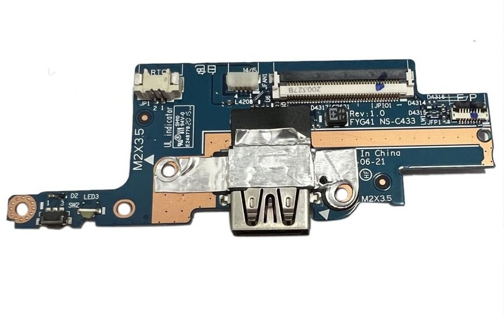 Lenovo Yoga C740-14 C740-14IML 81T0 81TC Orijinal Start Usb Kart NS-C433