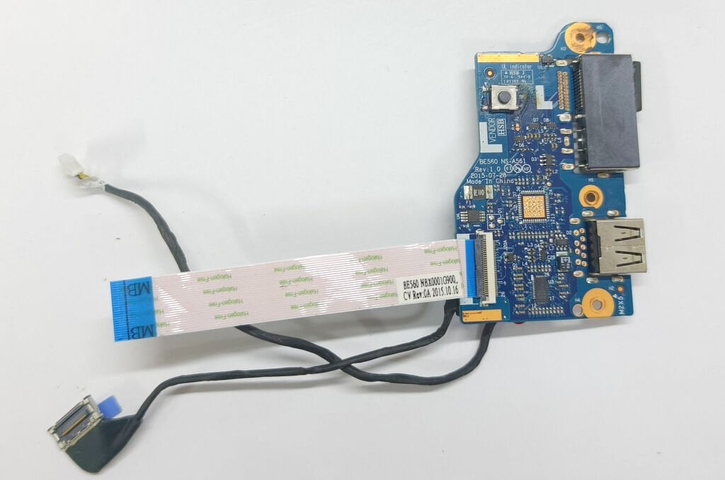 Lenovo E550 E555 E560 TP00067D Orijinal Start Power Kart Power Jack NS-A561