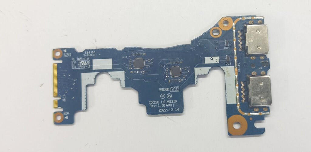 Dell G16 Gaming 7630 7635 P122F P122F001 Orijinal Usb Kart XD43X LS-M535P
