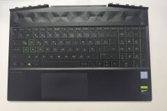 HP Pavilion Gaming 15-DK 15T-DK TPN-C14 Orijinal Klavye Üst Kasa Palmrest Touchpad
