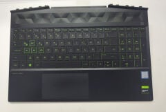 HP Pavilion Gaming 15-DK 15T-DK TPN-C14 Orijinal Klavye Üst Kasa Palmrest Touchpad