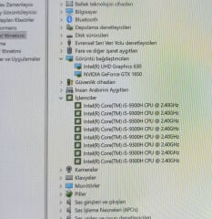 HP Pavilion Gaming 15-DK 15T-DK TPN-C14 Orijinal Anakart i5-9300H GTX 1650 LA-H462P