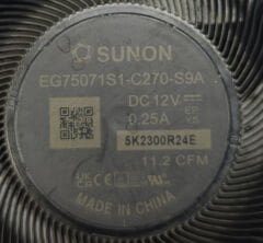 Dell G16 Gaming 7630 7635 P122F P122F001 Orijinal Fan Set G75071S1-C270-S9A EG75071S1-C260-S9A 12V