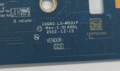Dell G16 Gaming 7630 7635 P122F P122F001 Orijinal Klavye Kartı LS-M531P