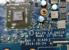 Dell 5565 5567 P66F P66F001 P66F002 Anakart İ5-7200U LA-D801P