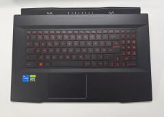 MSI Katana GF76 GL76 MS-17L1 MS-17L2 MS-17L3 MS-17L4 Orijinal Klavye Üst Kasa Palmrest