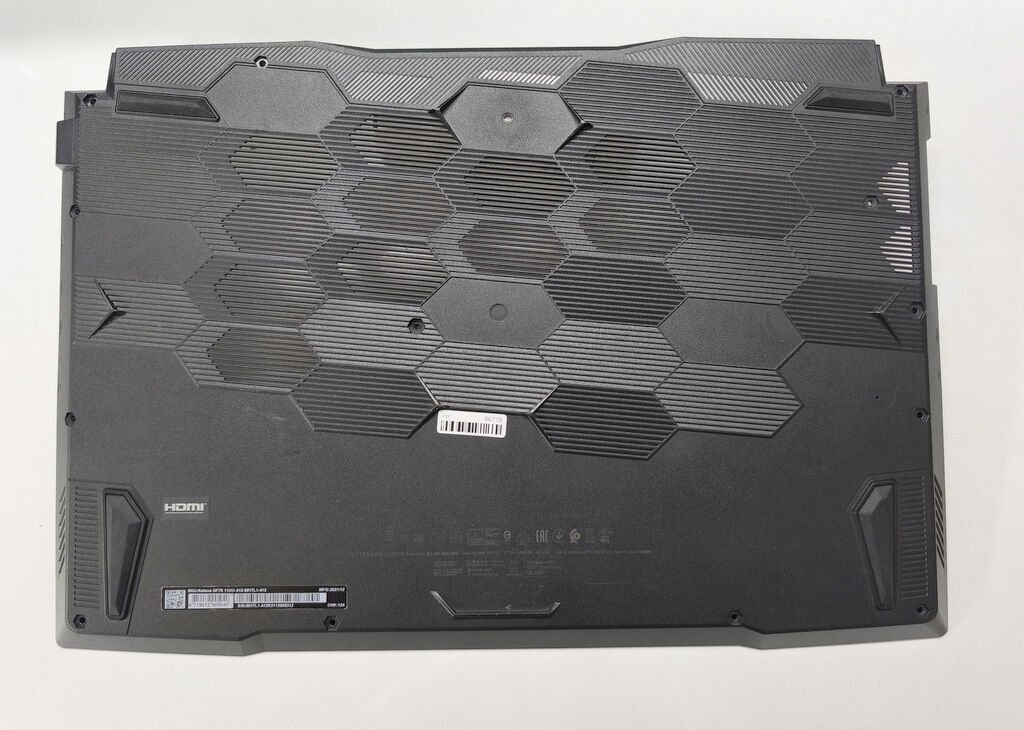 MSI Katana GF76 GL76 MS-17L1 MS-17L2 MS-17L3 MS-17L4 Orijinal Alt Kasa