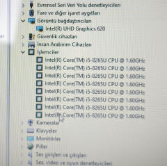 Hp 15-DW 15-DR 15-GW 15S-DY 250 G8 250 G9 Orijinal Anakart i5-8265U LA-H323P