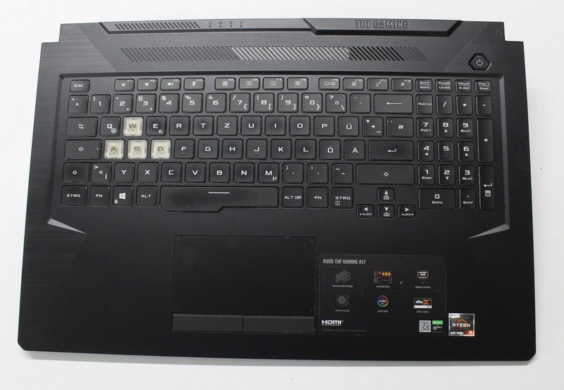 Asus TUF FA706IC Orijinal Klavye Üst Kasa 3BKYKSJN00 AEBKXG00010
