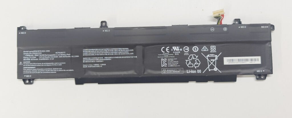 Casper Excalibur G870 G880 Orijinal Batarya Pil SQU-2006 %76.6 Sağlık