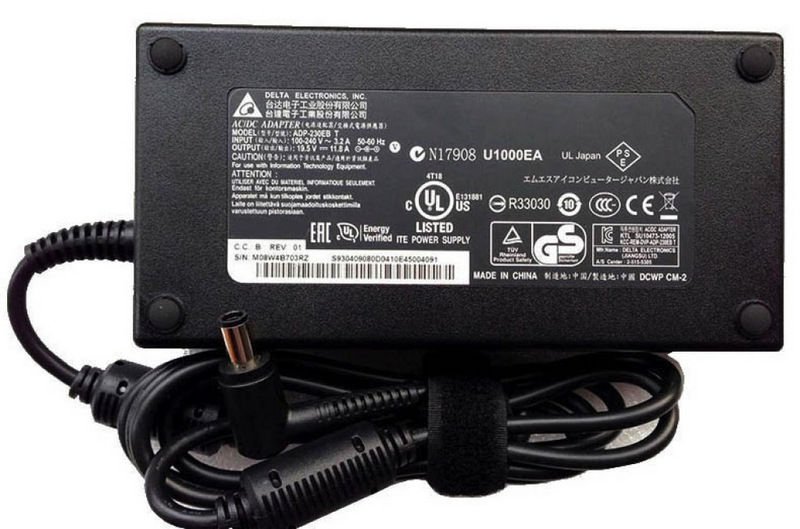 Delta ADP-230EB T 19.5V 11.8A 230V 5.5*2.5 Orijinal Notebook Şarj Aleti