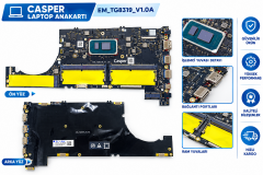 Casper Nirvana C Serisi C500 C550 Orijinal Anakart i5-1155G7