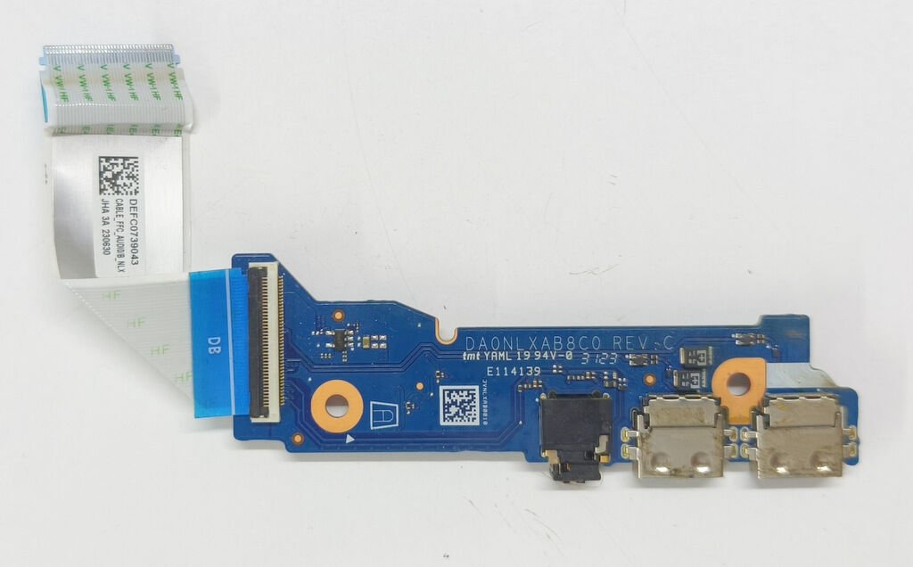 Casper Excalibur G870 G880 Orijinal Usb Aux IO Kart DA0NLXAB8C0 REV C