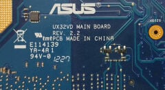 Asus UX32 UX32A UX32V UX32VD BX32 Orijinal Anakart i7-3517U UX32VD MAIN BOARD REV 2.2