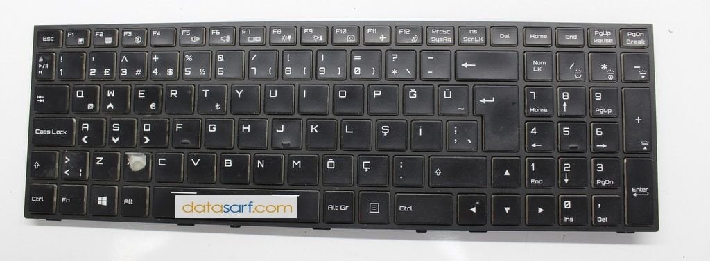 Monster Tulpar T5 V11.1 Orijinal Arızalı Klavye MP-13H86TQJ430C
